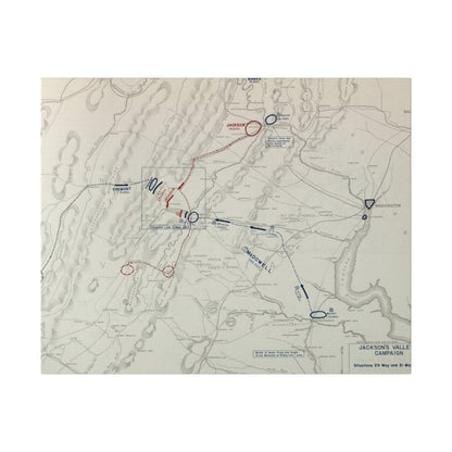 American Civil War Jackson's Valley Campaign - Situation 29 and 31 May 1862 - Pacific Sky Games