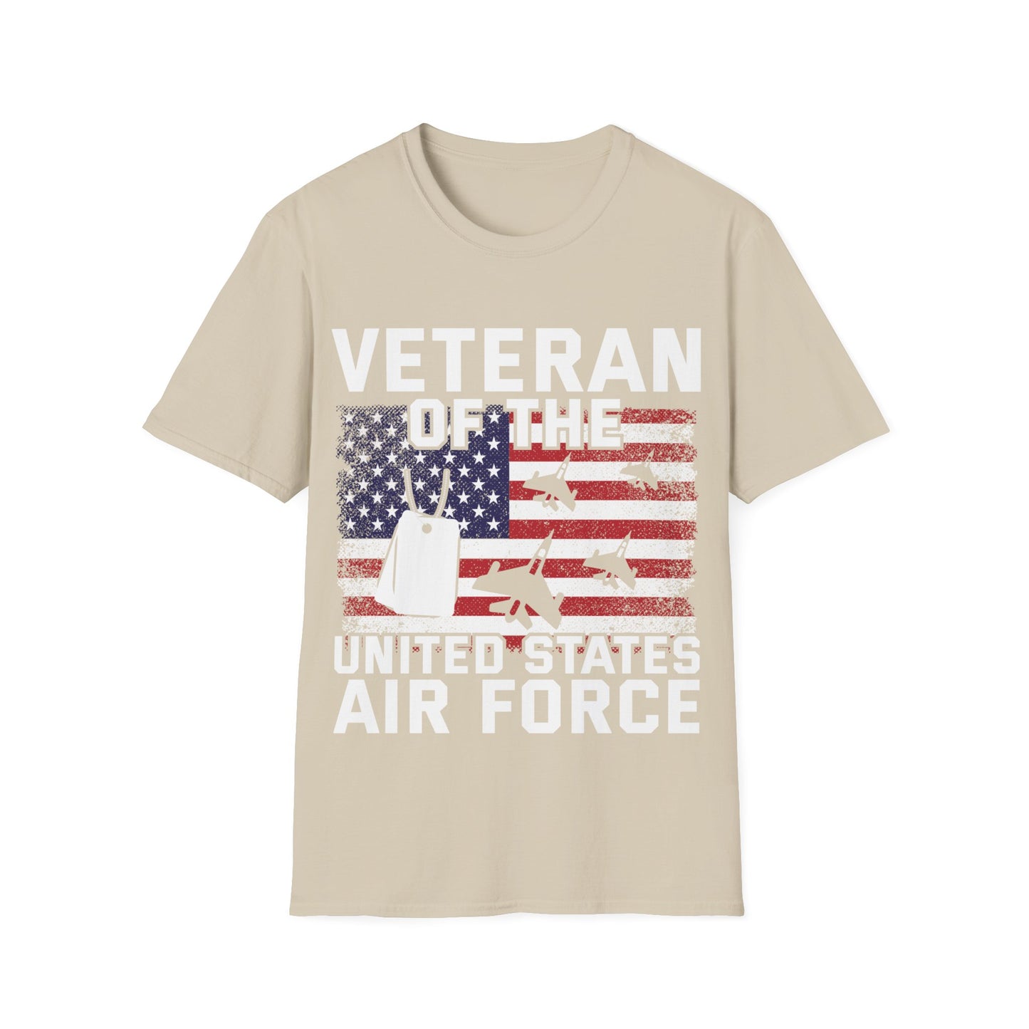 Veteran - Air Force - Unisex Softstyle T-Shirt