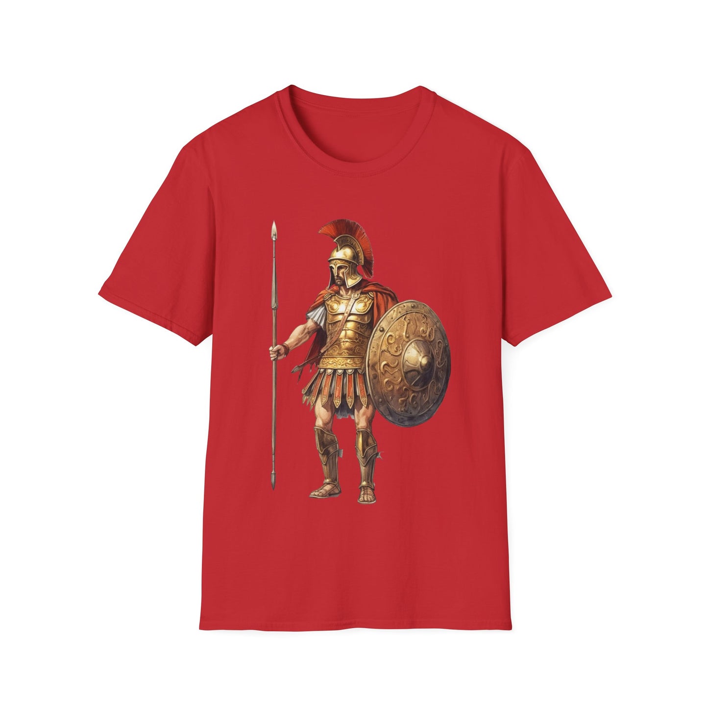 Ancient Warrior 1 - Unisex Softstyle T-Shirt