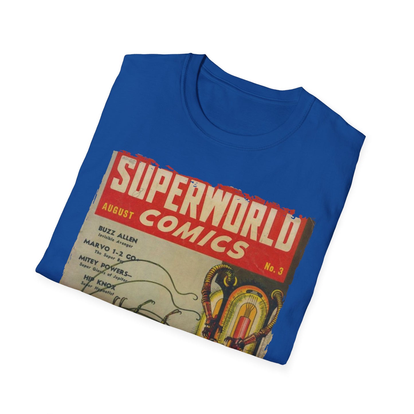 Superworld No.3 - Unisex Softstyle T-Shirt - Pacific Sky Games