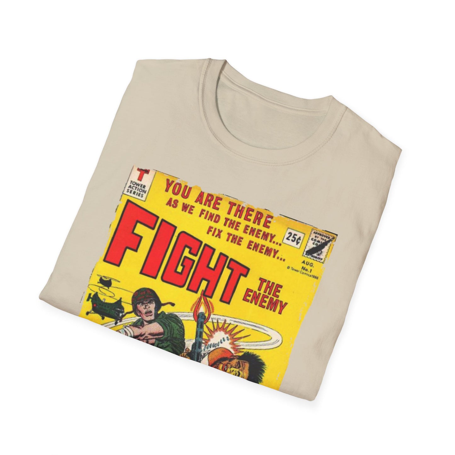 Fight The Enemy No.1 - Unisex Softstyle T-Shirt