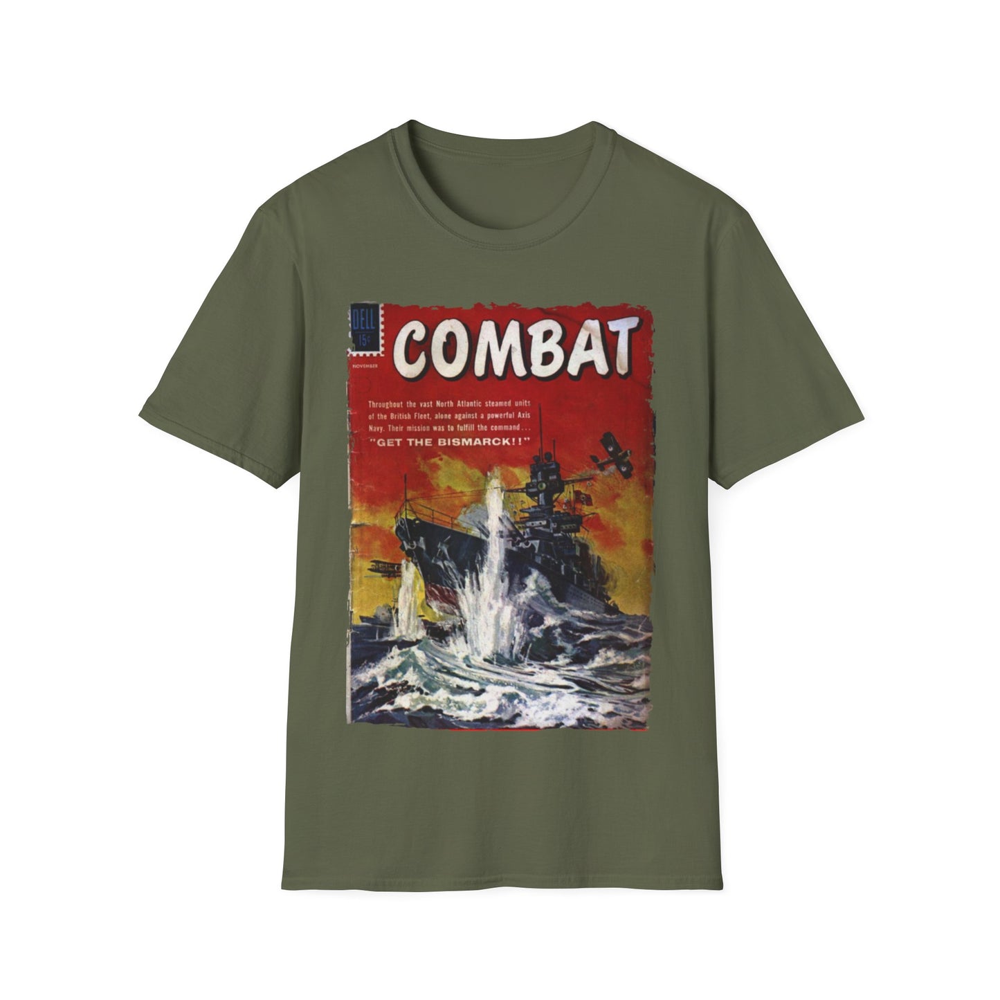 Combat Nov 1961 - Unisex Softstyle T-Shirt