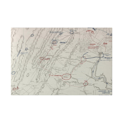 American Civil War Jackson's Valley Campaign - Situation 21 Mar and Battle of Kernstown 23 Mar 1862 - Pacific Sky Games