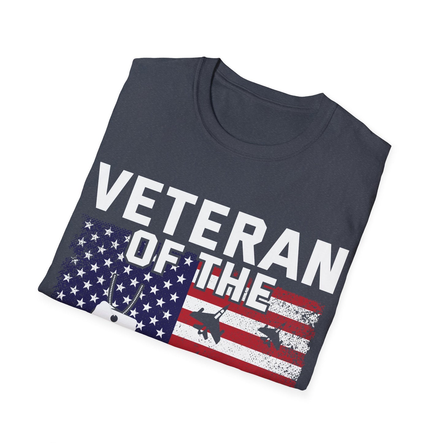 Veteran - Air Force - Unisex Softstyle T-Shirt