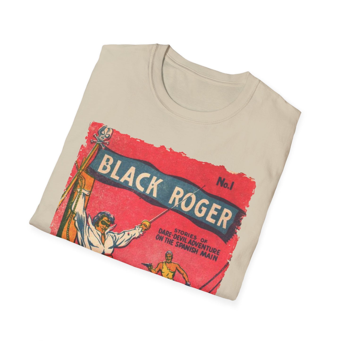 Black Roger No.1 1952 - Unisex Softstyle T-Shirt