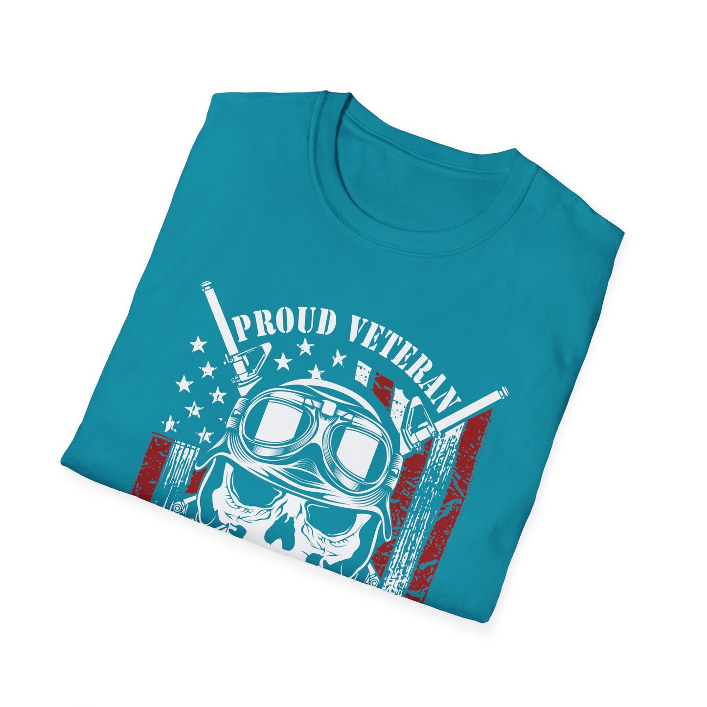 Proud Veteran - Army - Unisex Softstyle T-Shirt