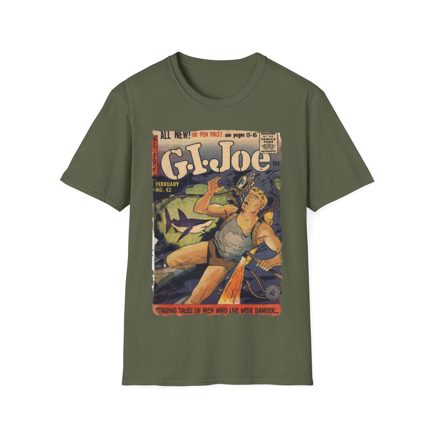 G.I. Joe No.43 - Unisex Softstyle T-Shirt