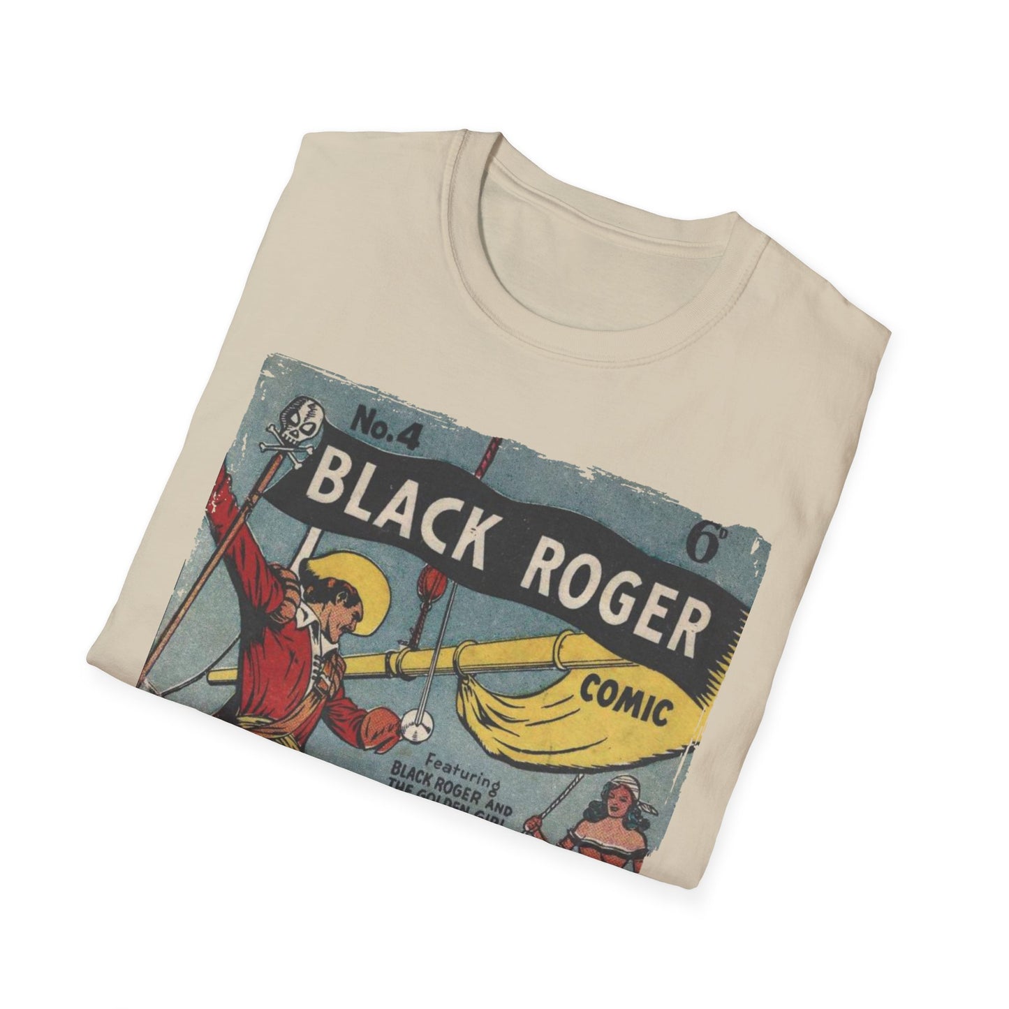 Black Roger No.4 1952 - Unisex Softstyle T-Shirt