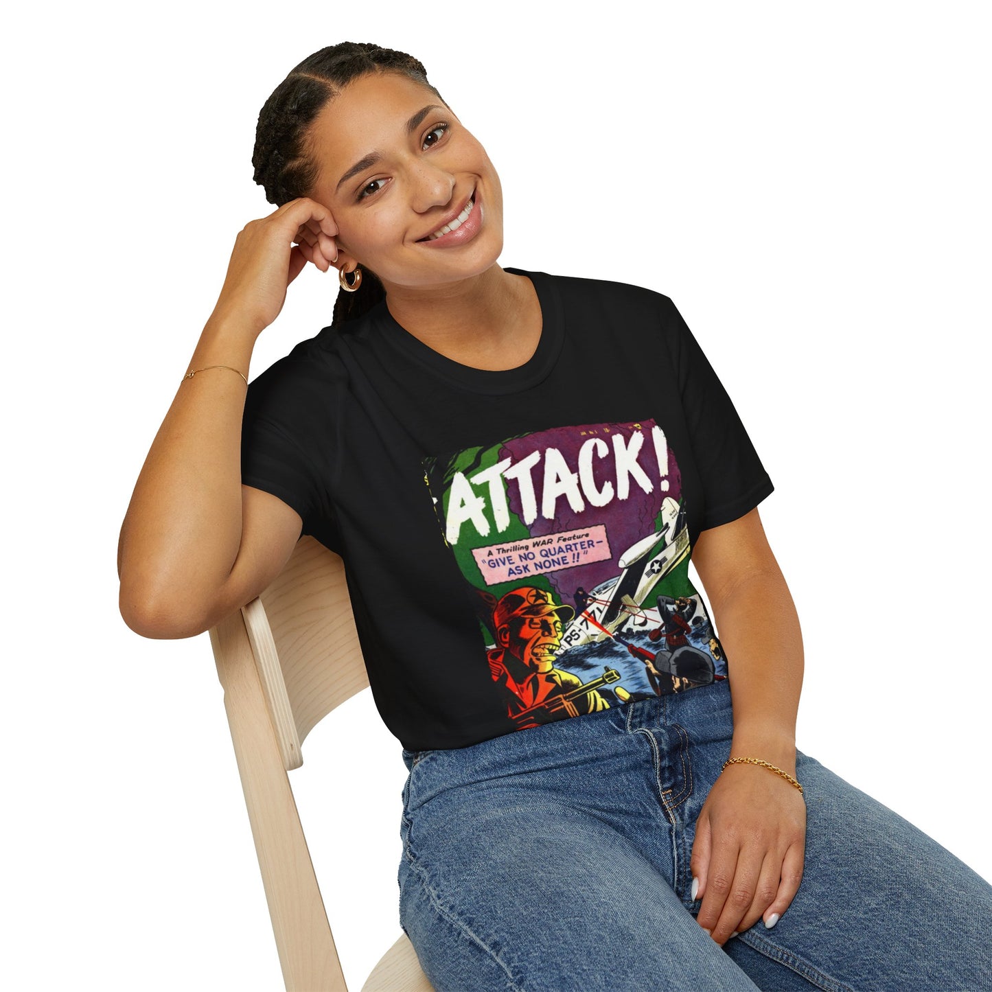 Attack! No. 5 - Unisex Softstyle T-Shirt