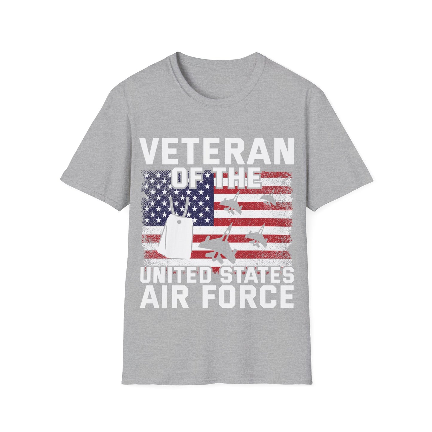 Veteran - Air Force - Unisex Softstyle T-Shirt