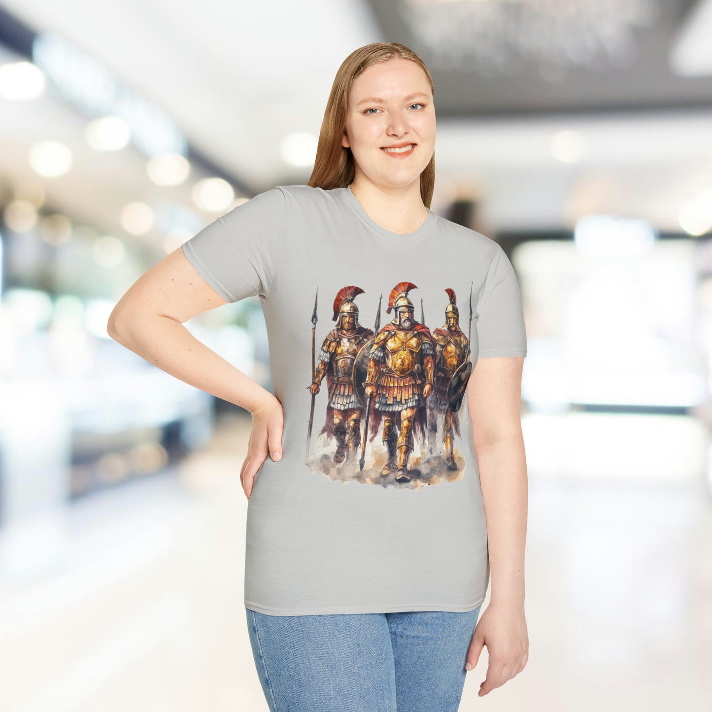 Ancient Warrior 3 - Unisex Softstyle T-Shirt
