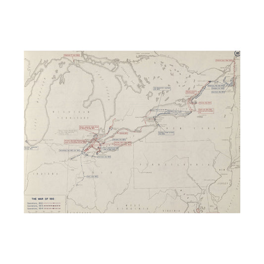 War of 1812, Operations In The North 1812-1814