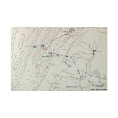 American Civil War Jackson's Valley Campaign - Situation 29 and 31 May 1862 - Pacific Sky Games