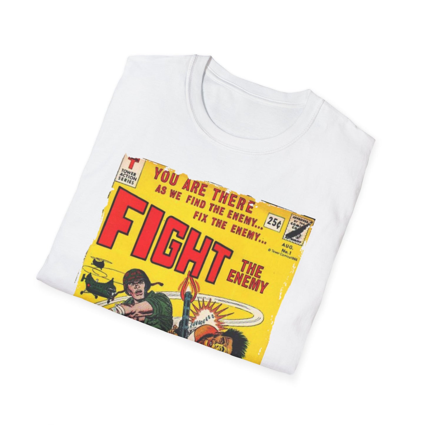 Fight The Enemy No.1 - Unisex Softstyle T-Shirt