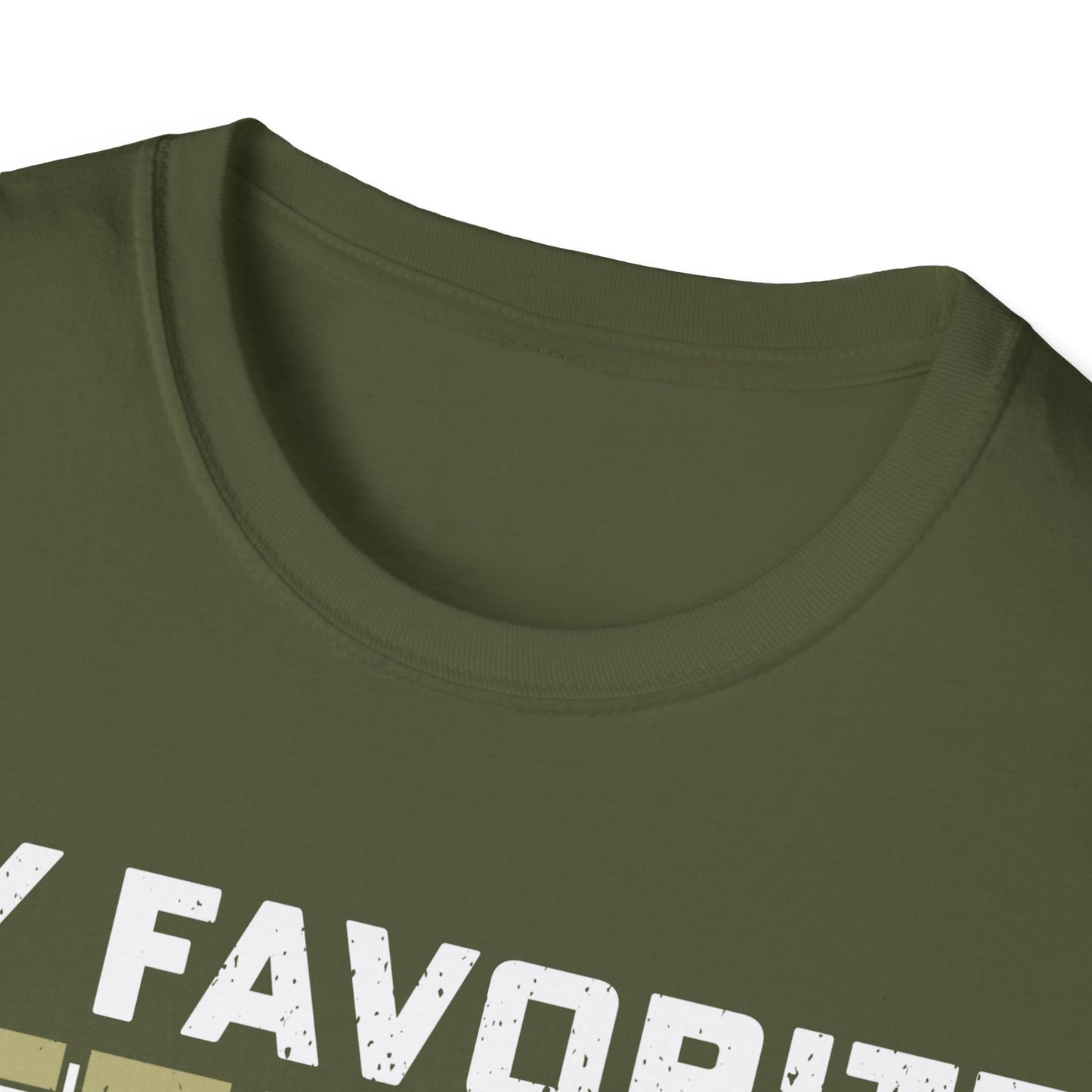 Favorite Veteran - Dad - Unisex Softstyle T-Shirt