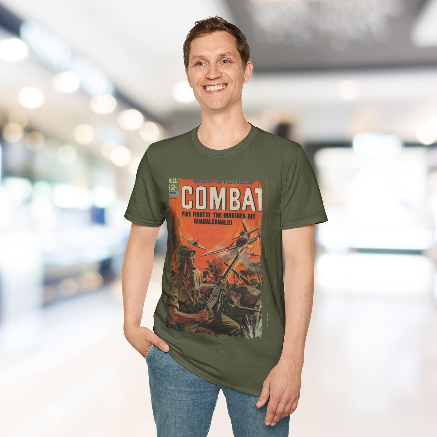 Combat April 1964 - Unisex Softstyle T-Shirt