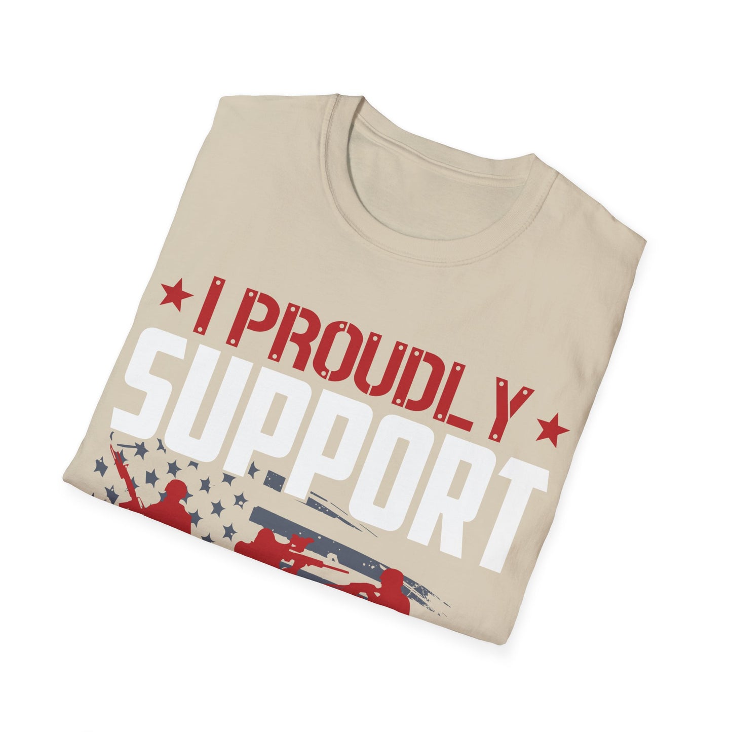 Proudly Support - Unisex Softstyle T-Shirt