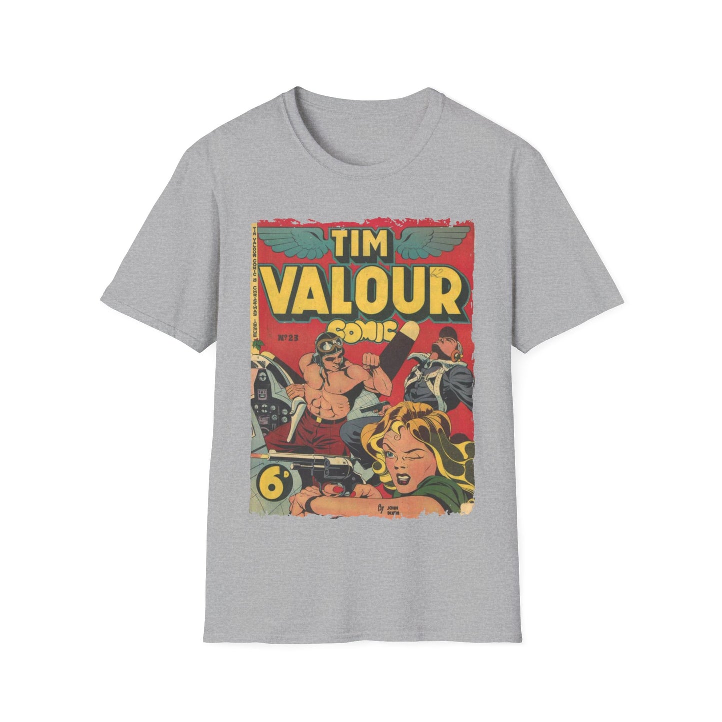 Tim Valour Jun 1957 - Unisex Softstyle T-Shirt