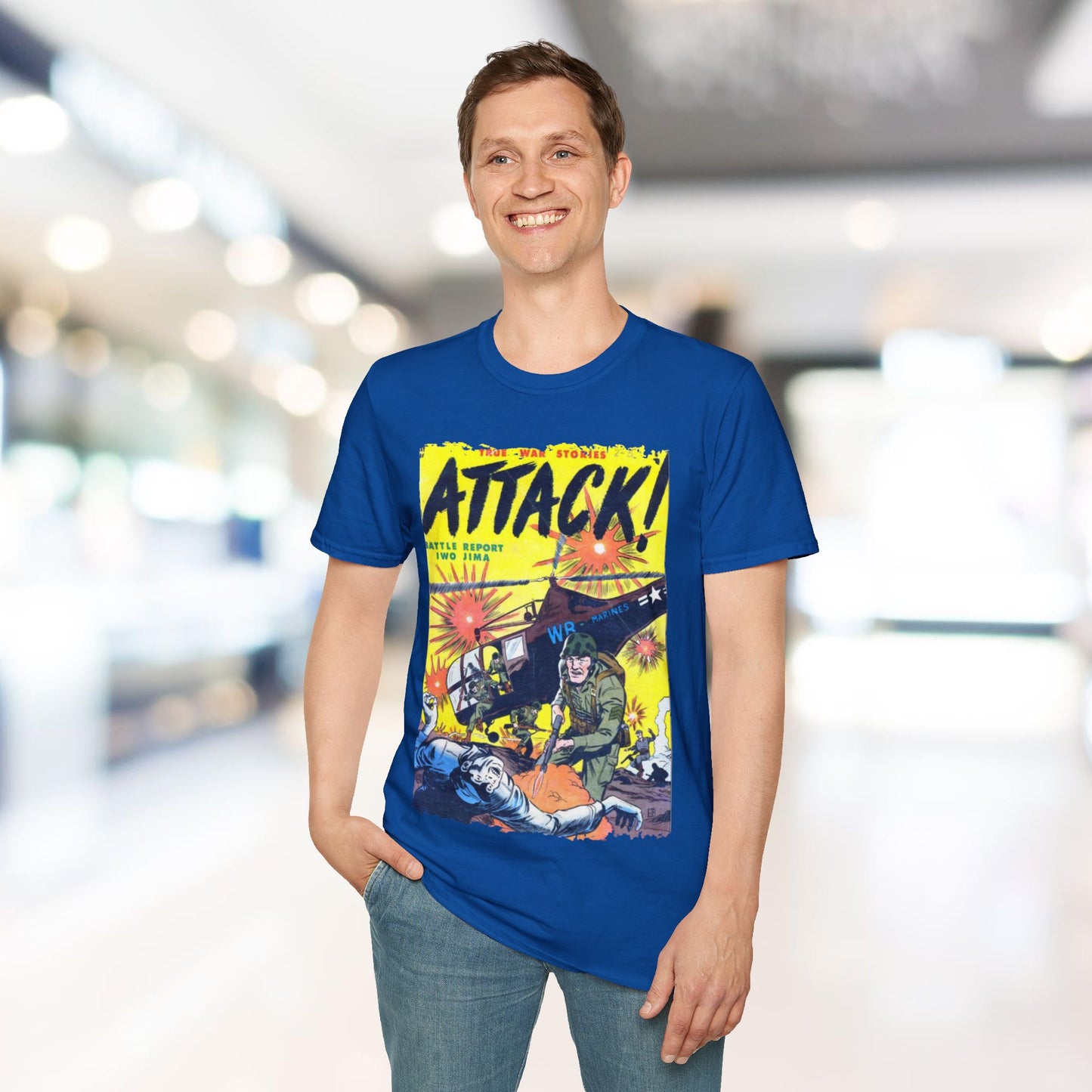 Attack! May 1952 - Unisex Softstyle T-Shirt