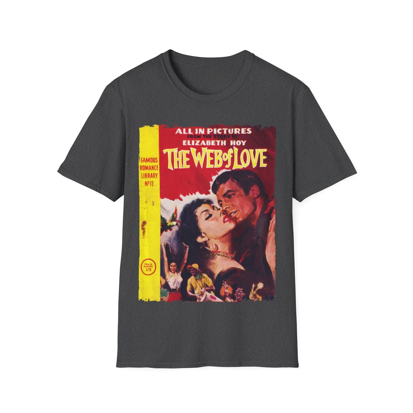 Famous Romance Library No.13 - Unisex Softstyle T-Shirt