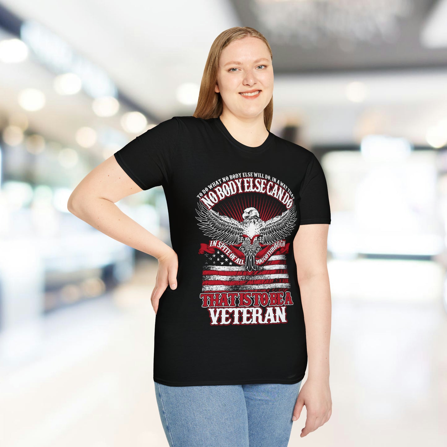 That Is To Be A Veteran - Unisex Softstyle T-Shirt