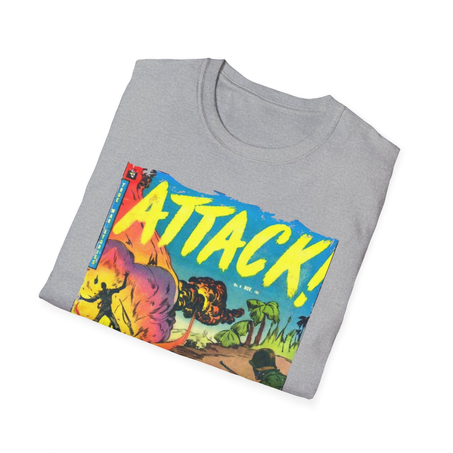 Attack! Nov 1952 - Unisex Softstyle T-Shirt