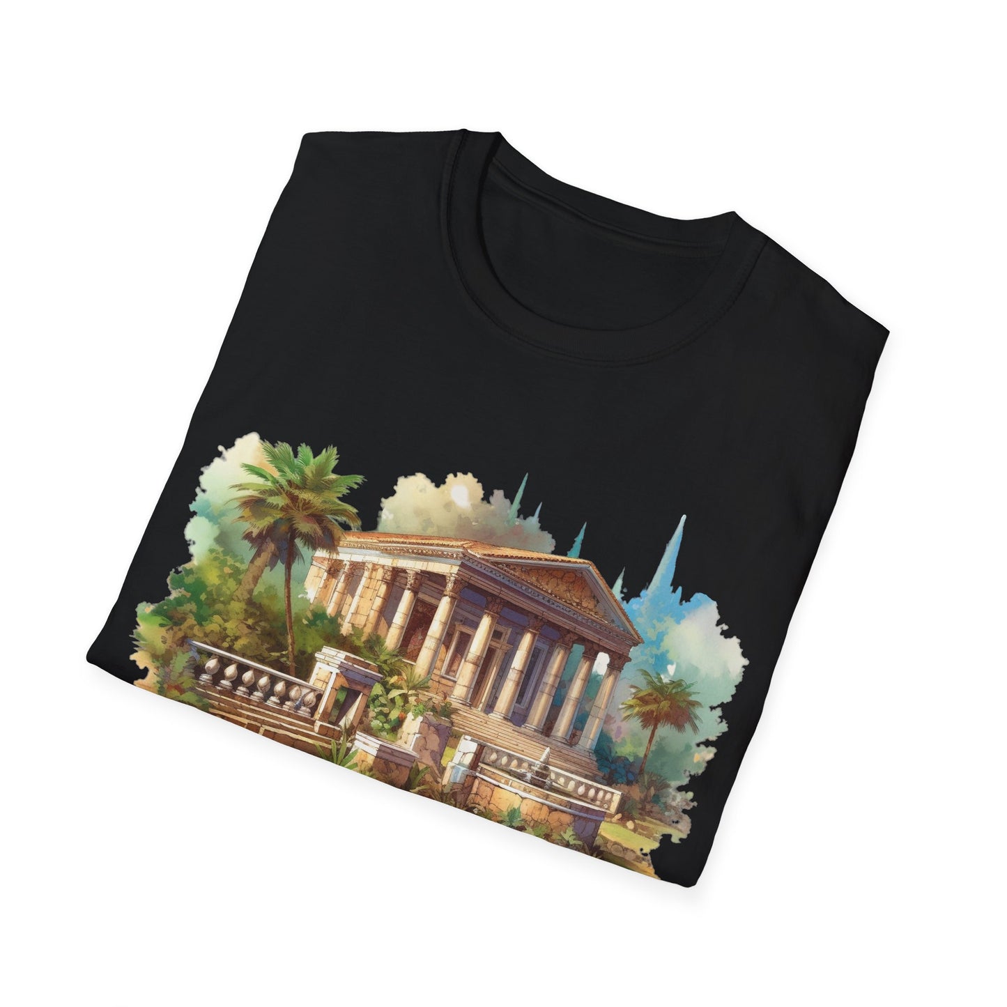 Ancient Bldg 5 - Unisex Softstyle T-Shirt