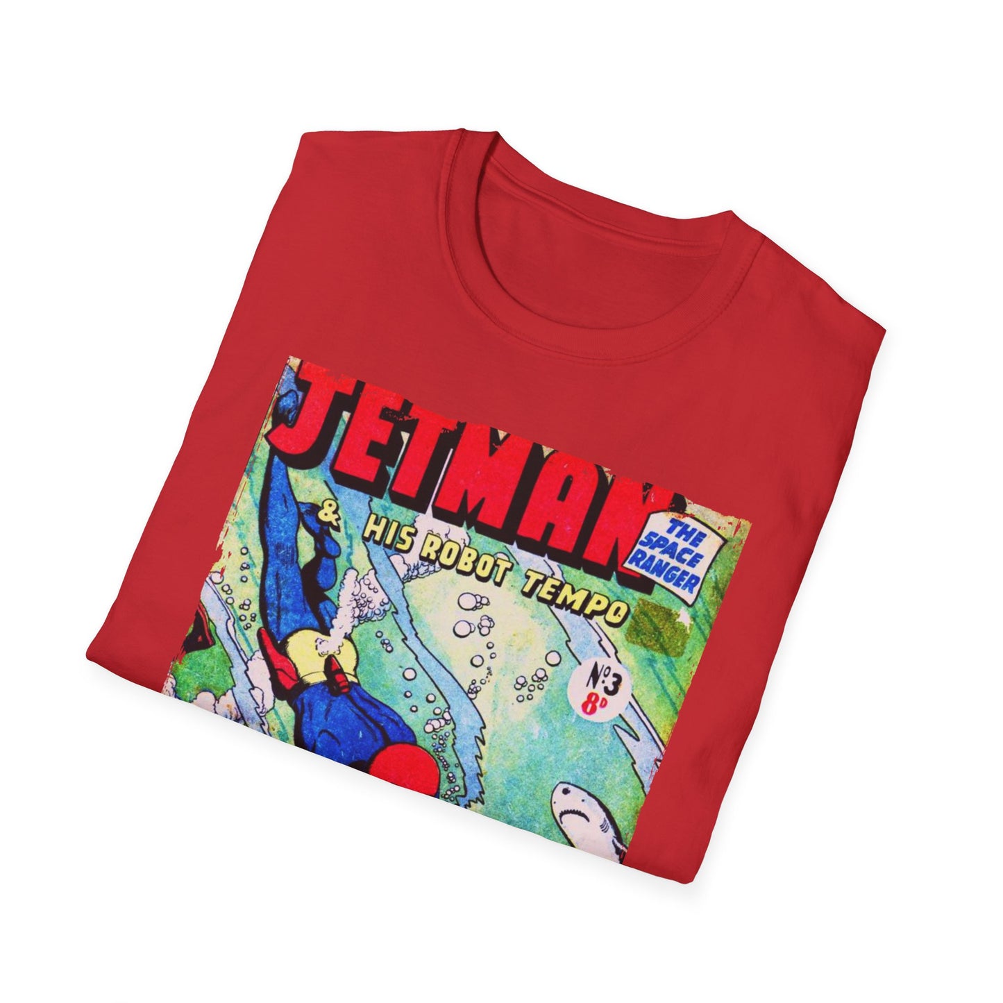 Jetman No.3 - Unisex Softstyle T-Shirt