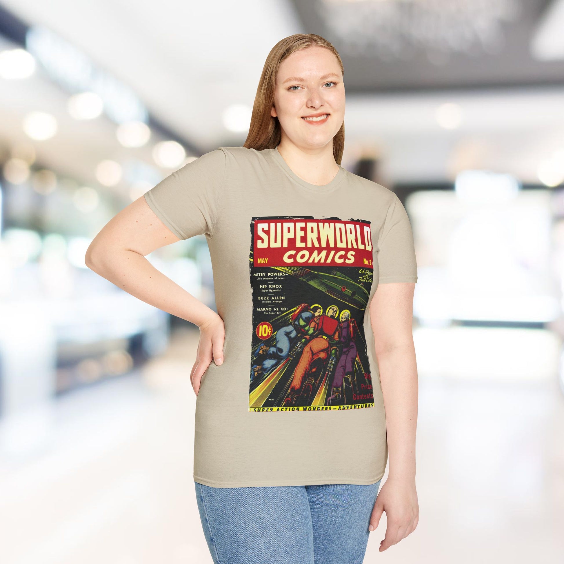 Superworld No.2 - Unisex Softstyle T-Shirt - Pacific Sky Games