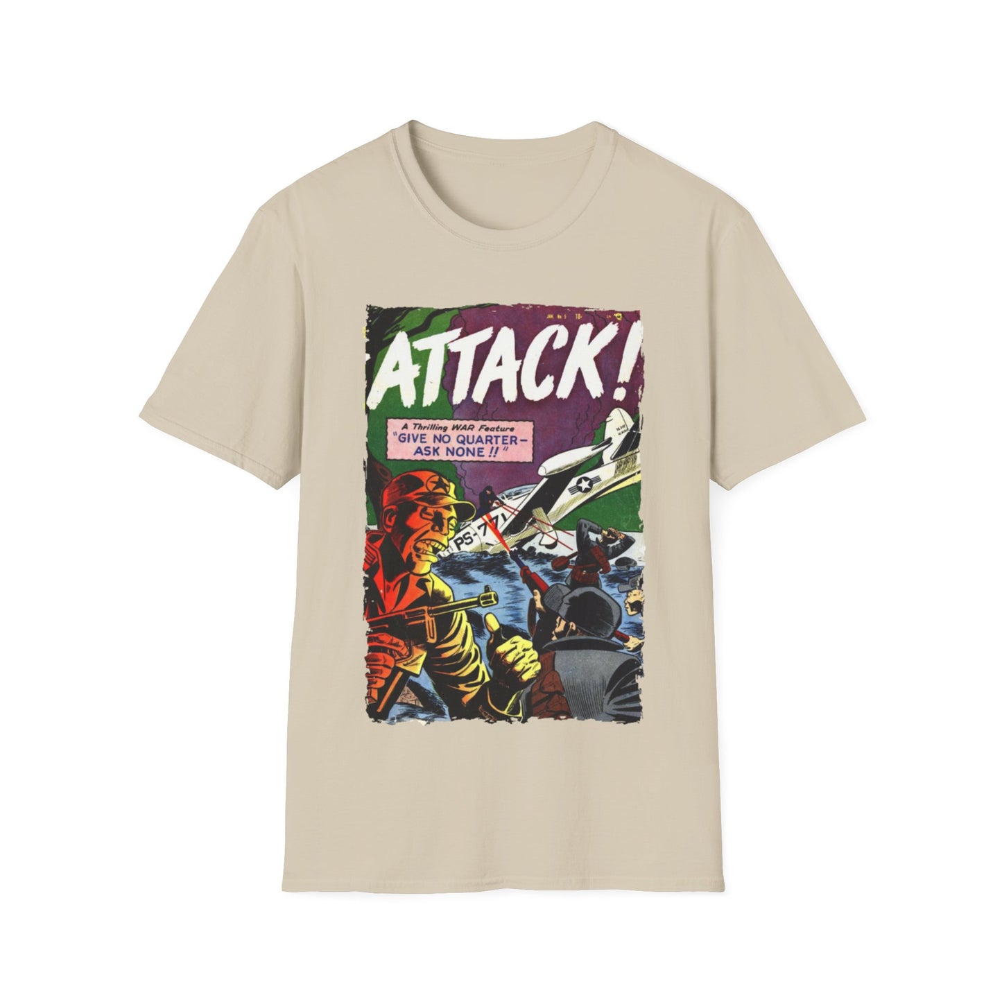 Attack! No. 5 - Unisex Softstyle T-Shirt