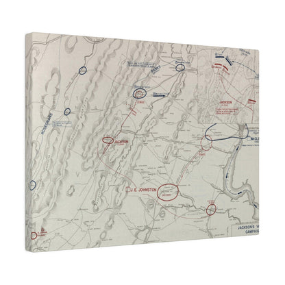 American Civil War Jackson's Valley Campaign - Situation 21 Mar and Battle of Kernstown 23 Mar 1862 - Pacific Sky Games