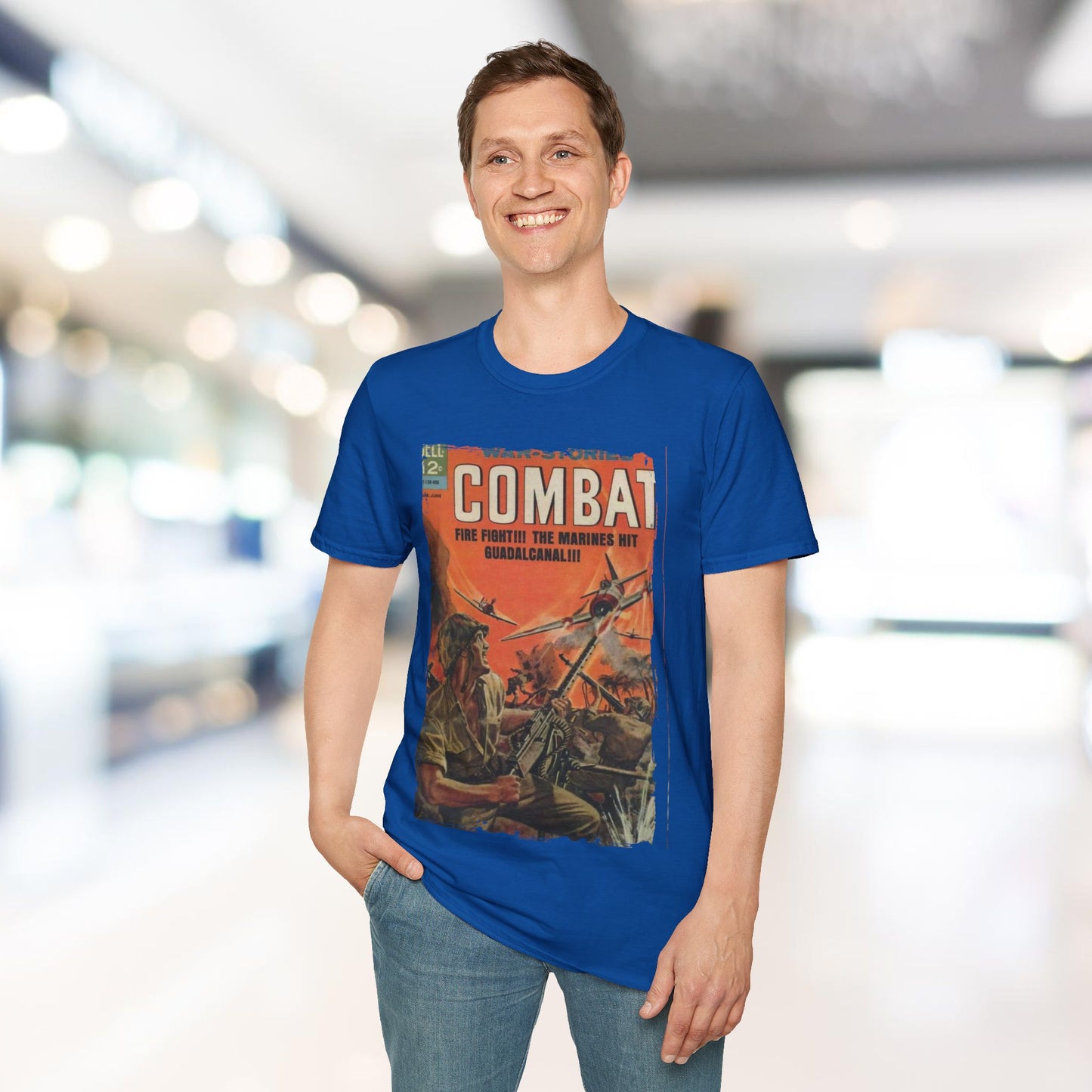 Combat April 1964 - Unisex Softstyle T-Shirt