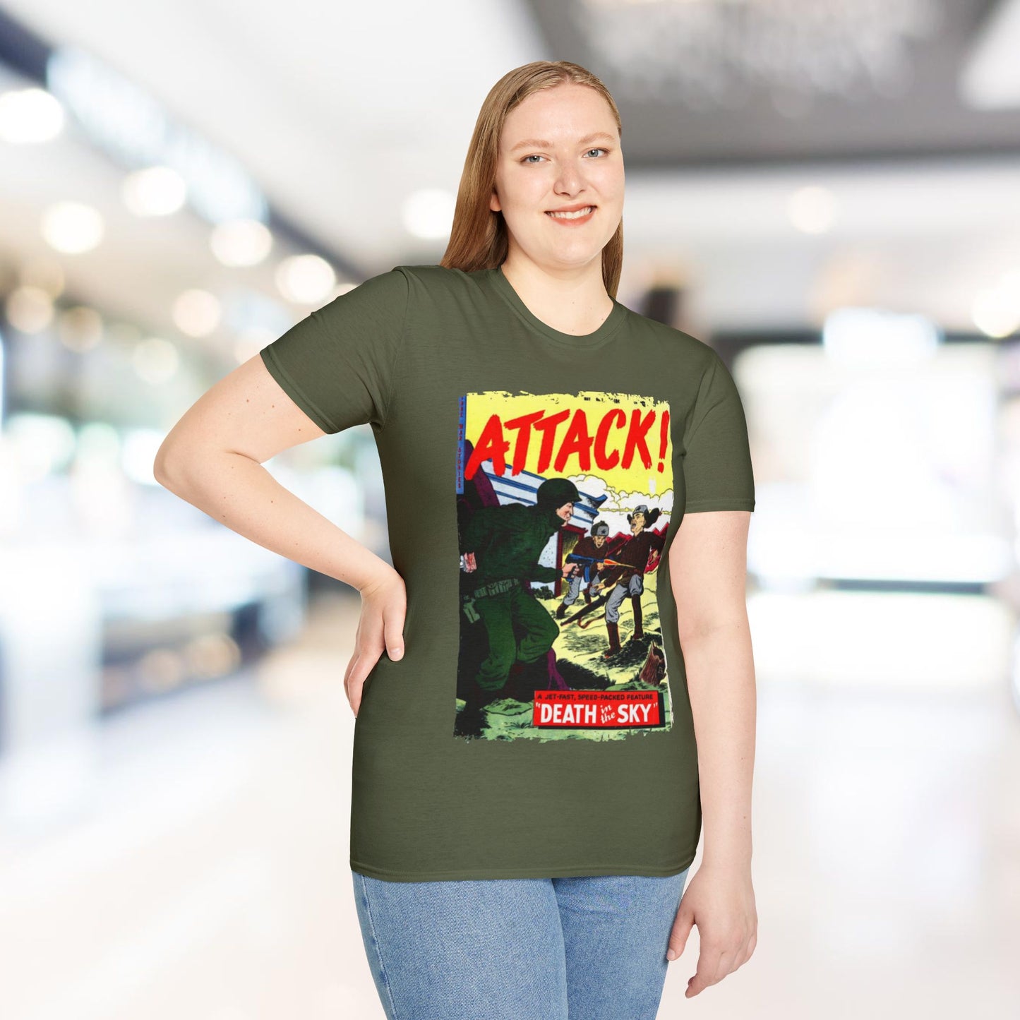 Attack! No. 7 - Unisex Softstyle T-Shirt