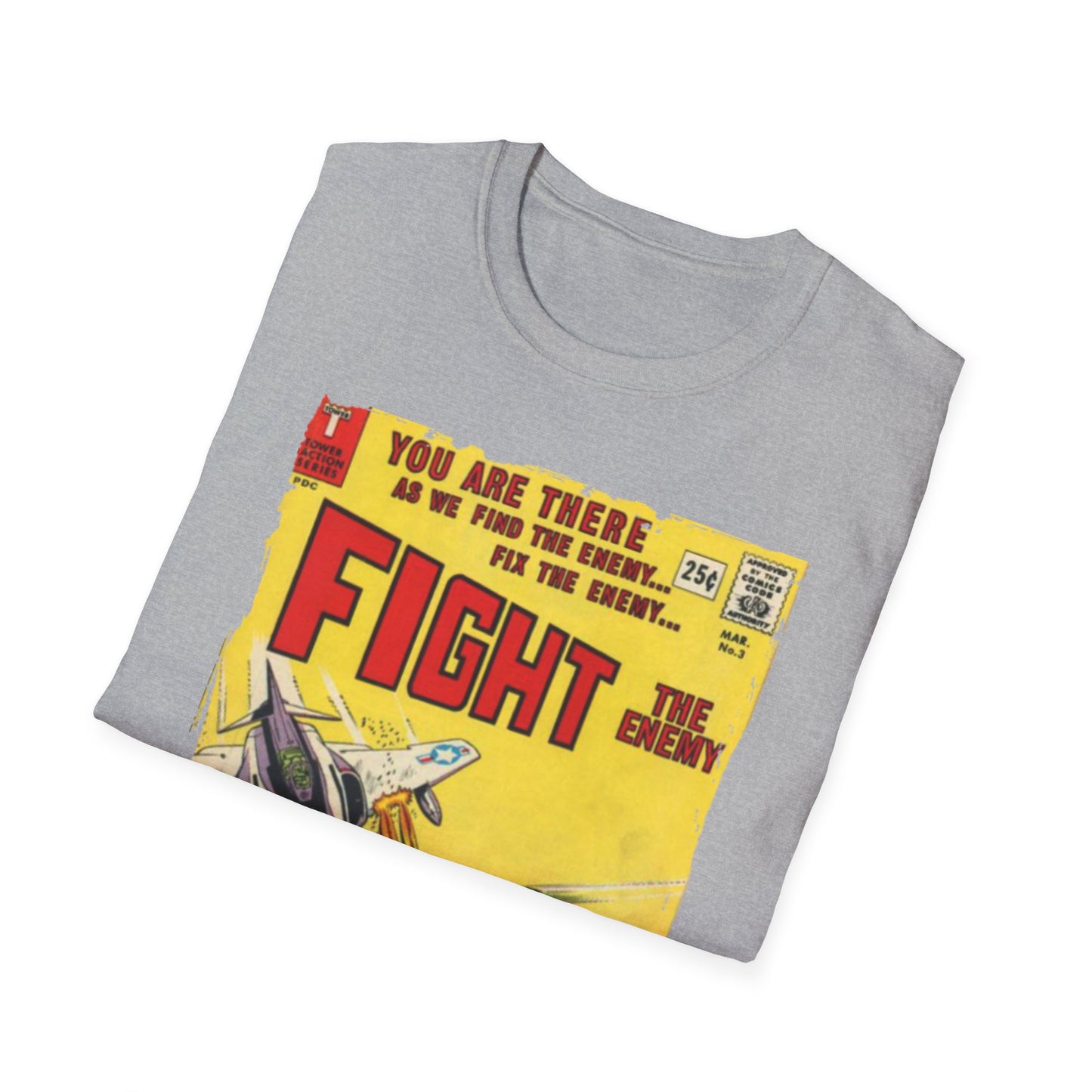 Fight The Enemy No.3 - Unisex Softstyle T-Shirt