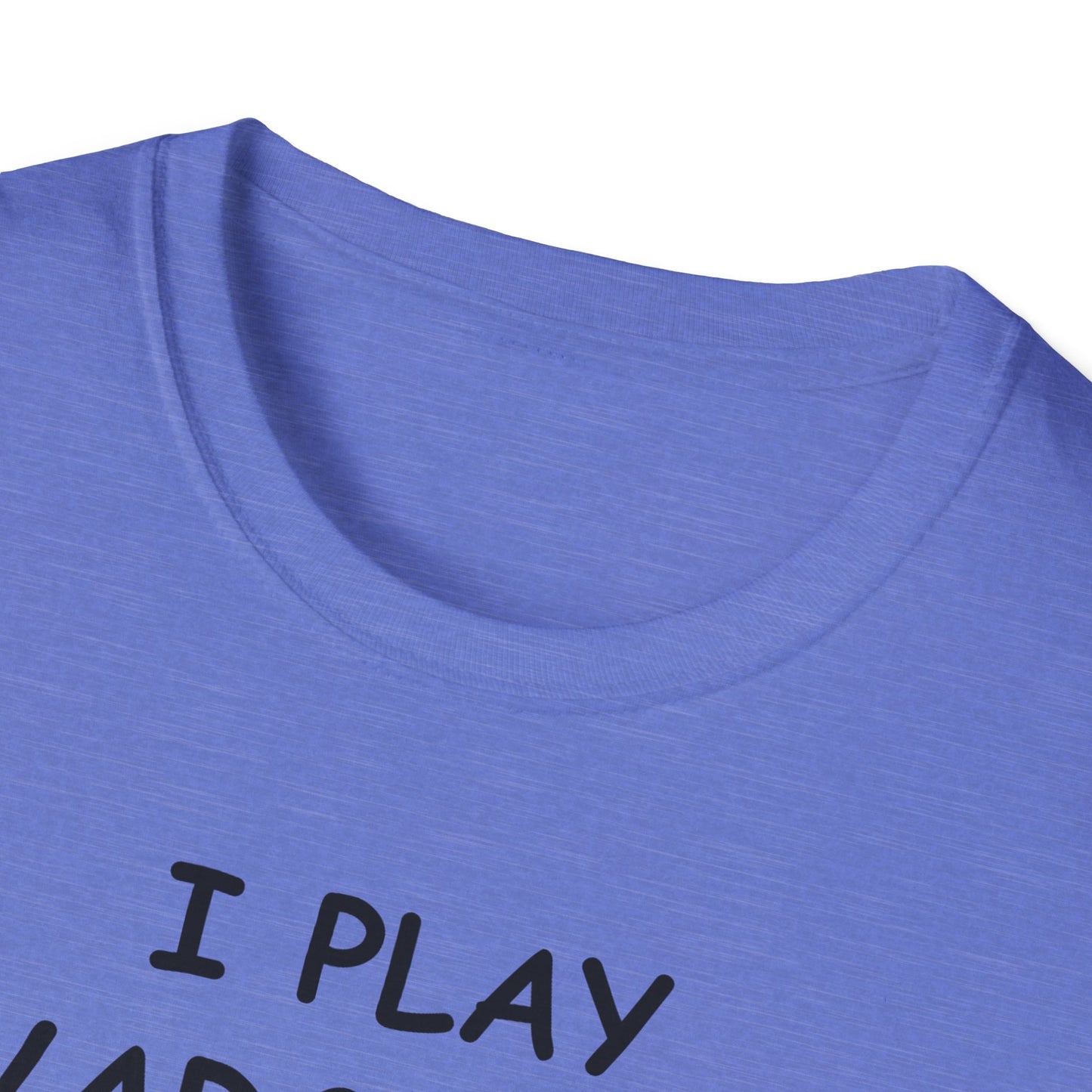 I Play Wargames - Black - Unisex Softstyle T-Shirt