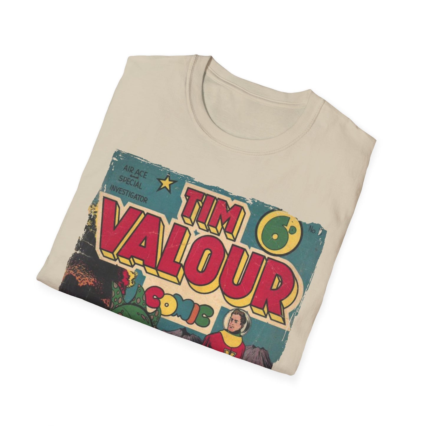 Tim Valour July 1948 - Unisex Softstyle T-Shirt