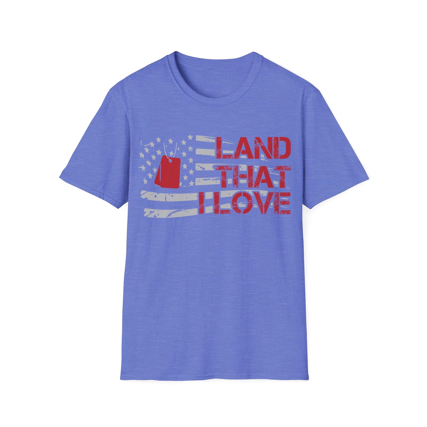 Land That I Love - Mom - Unisex Softstyle T-Shirt