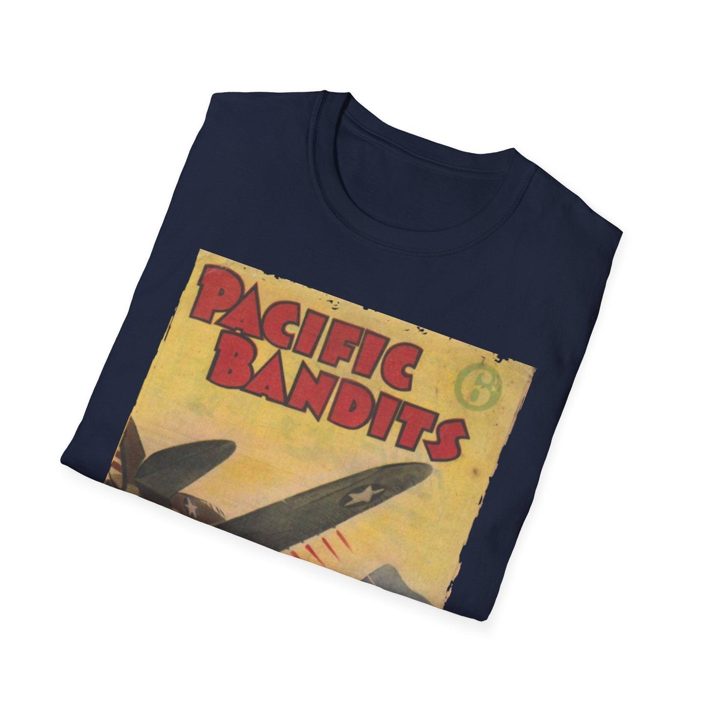 Pacific Bandits 1942 - Unisex Softstyle T-Shirt - Pacific Sky Games