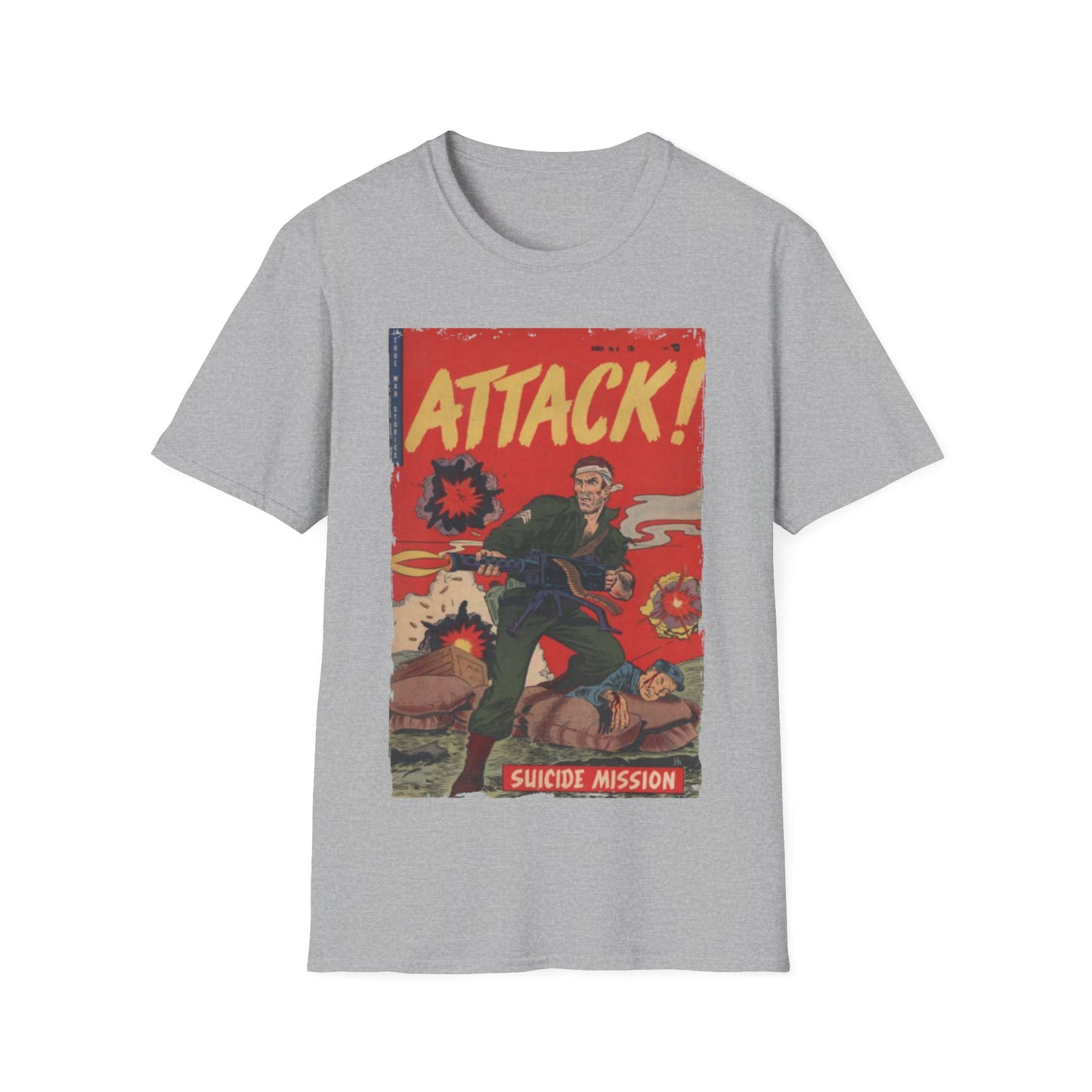 Attack! No. 6 - Unisex Softstyle T-Shirt