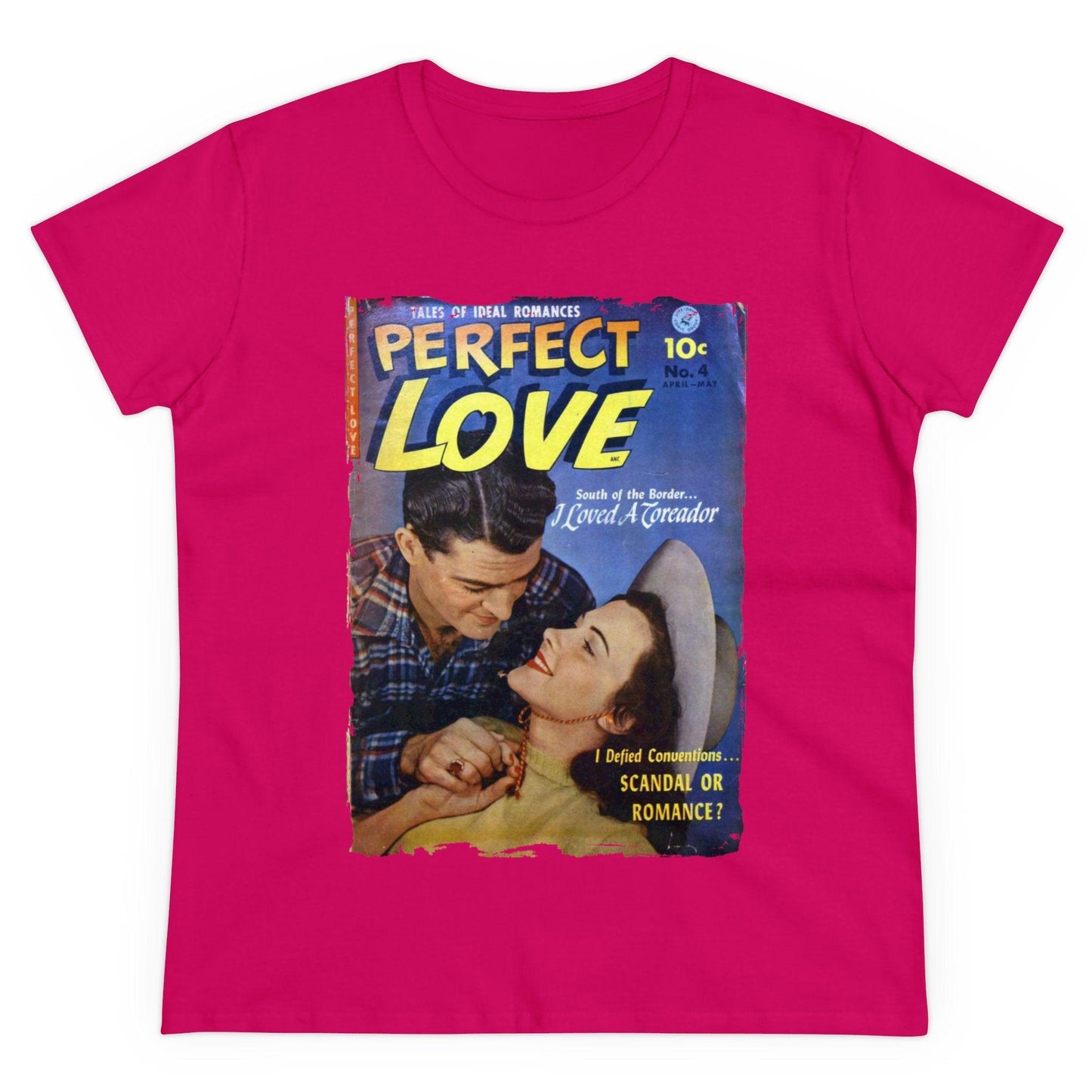 Perfect Love Apr 1952 - Women's Midweight Cotton Tee - Pacific Sky Games