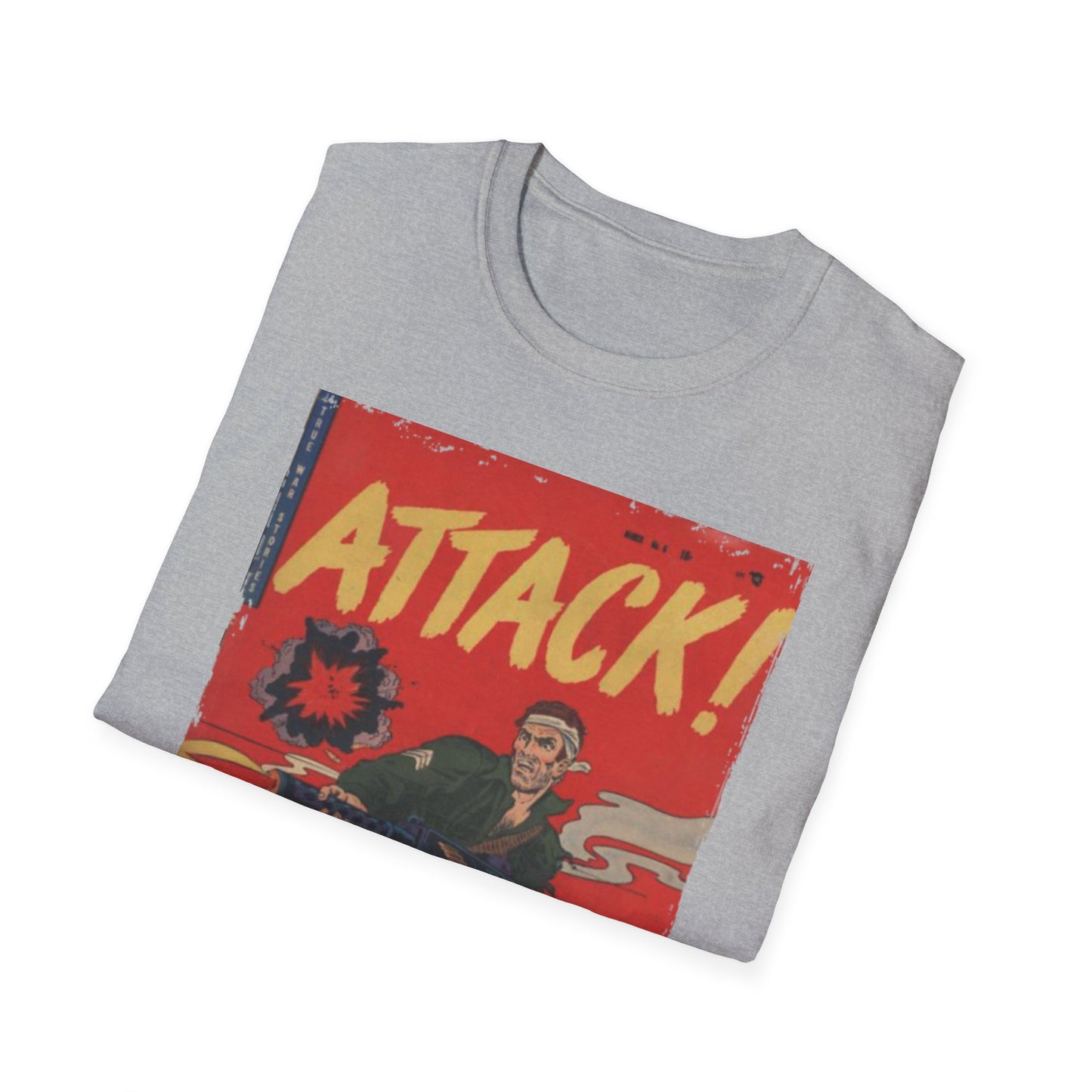 Attack! No. 6 - Unisex Softstyle T-Shirt