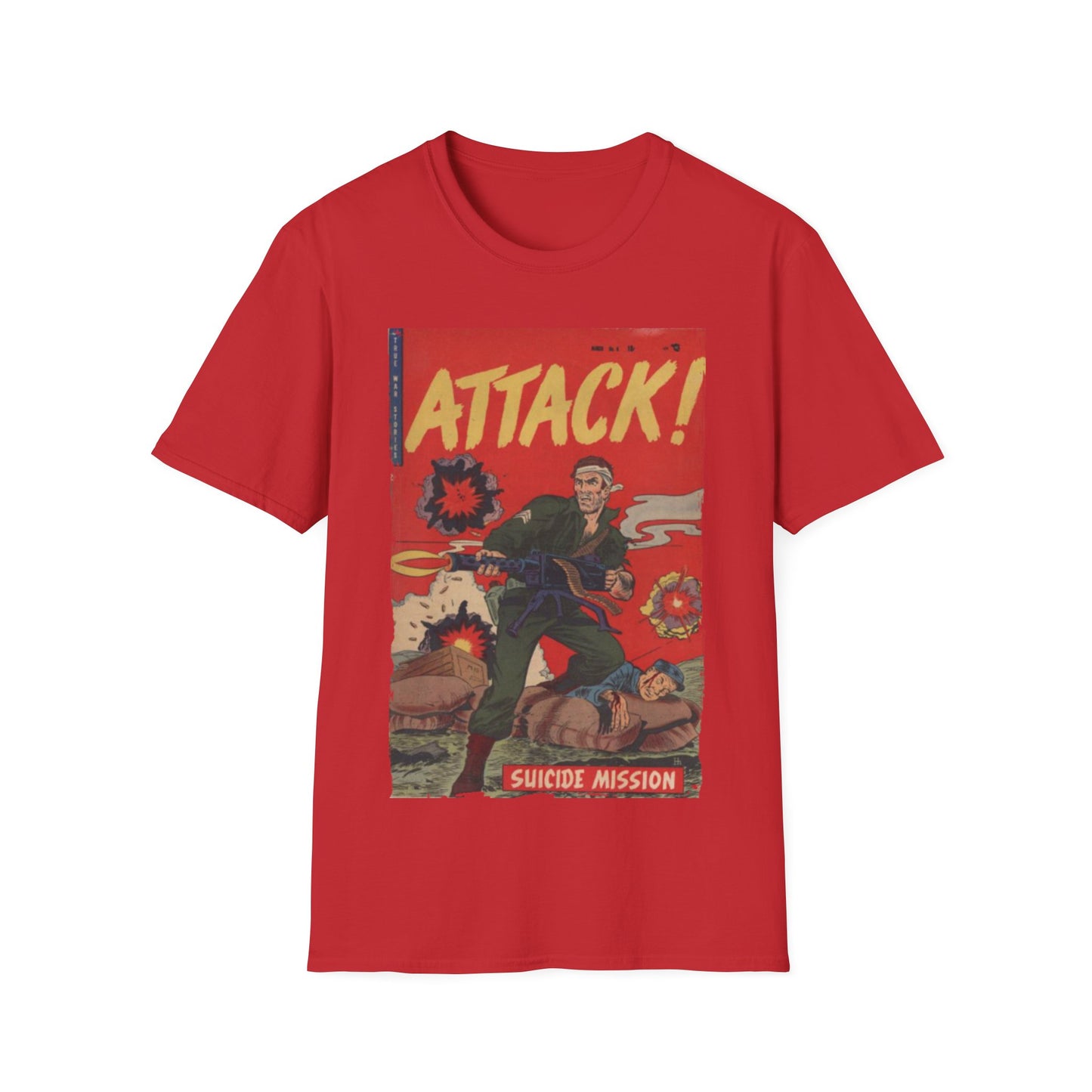 Attack! No. 6 - Unisex Softstyle T-Shirt