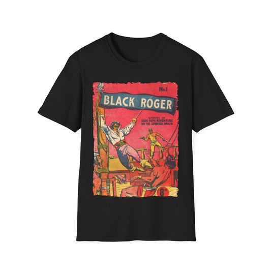 Black Roger No.1 1952 - Unisex Softstyle T-Shirt