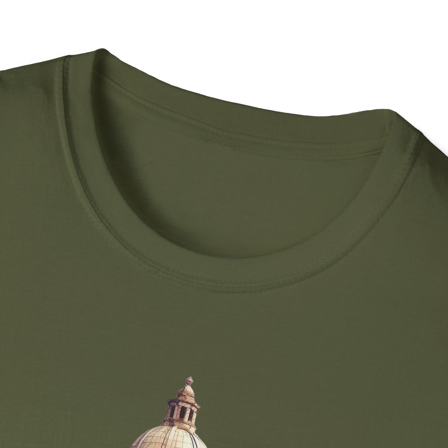Ancient Bldg 6 - Unisex Softstyle T-Shirt