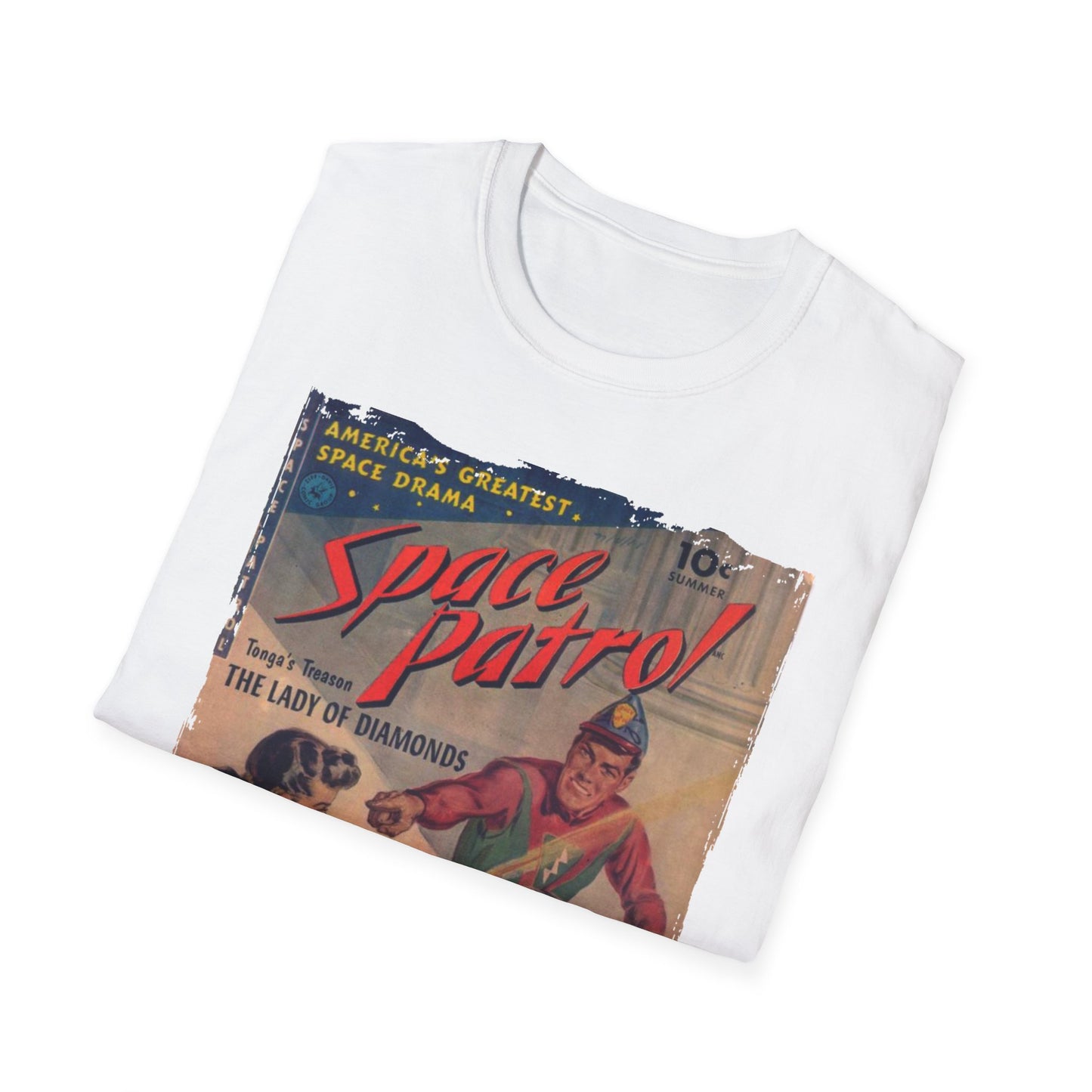 Space Patrol 1 - Unisex Softstyle T-Shirt