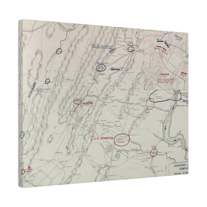 American Civil War Jackson's Valley Campaign - Situation 21 Mar and Battle of Kernstown 23 Mar 1862 - Pacific Sky Games