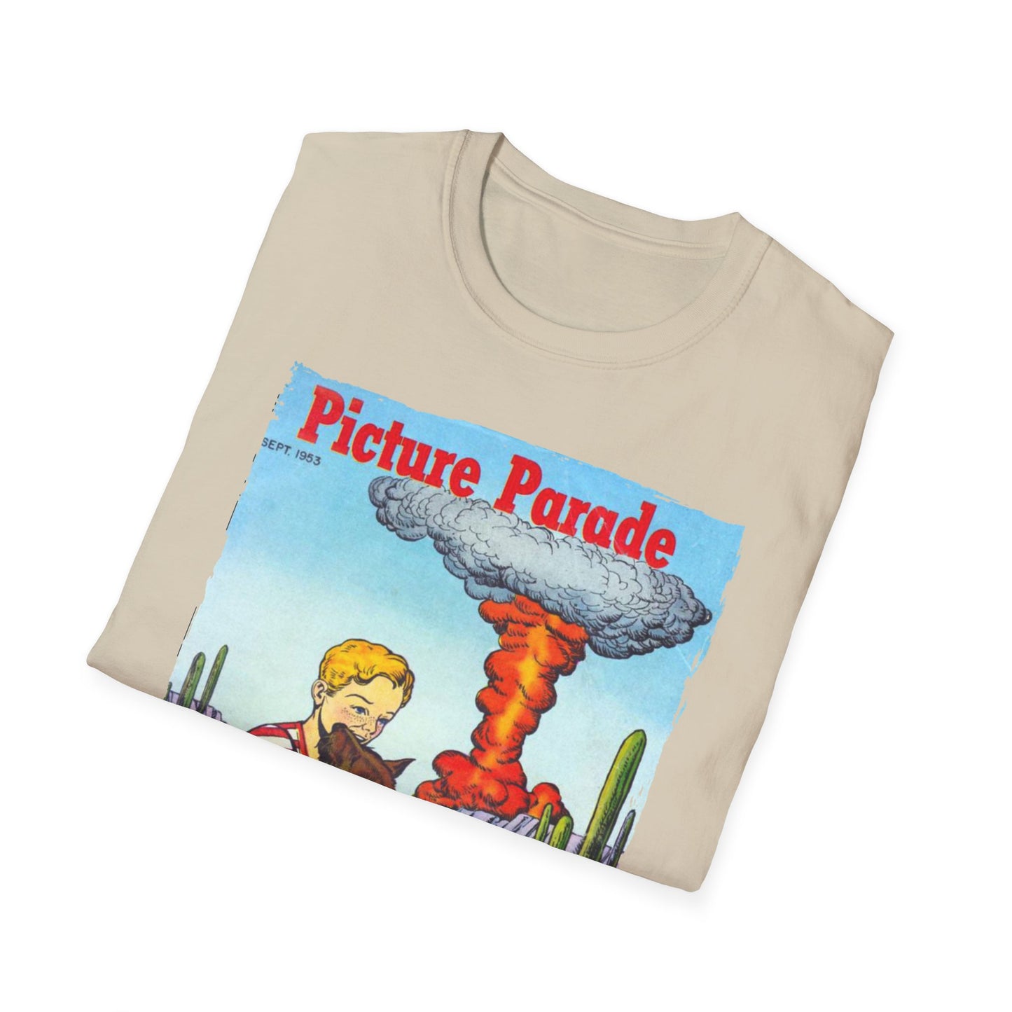 Picture Parade Sept 1953 - Unisex Softstyle T-Shirt