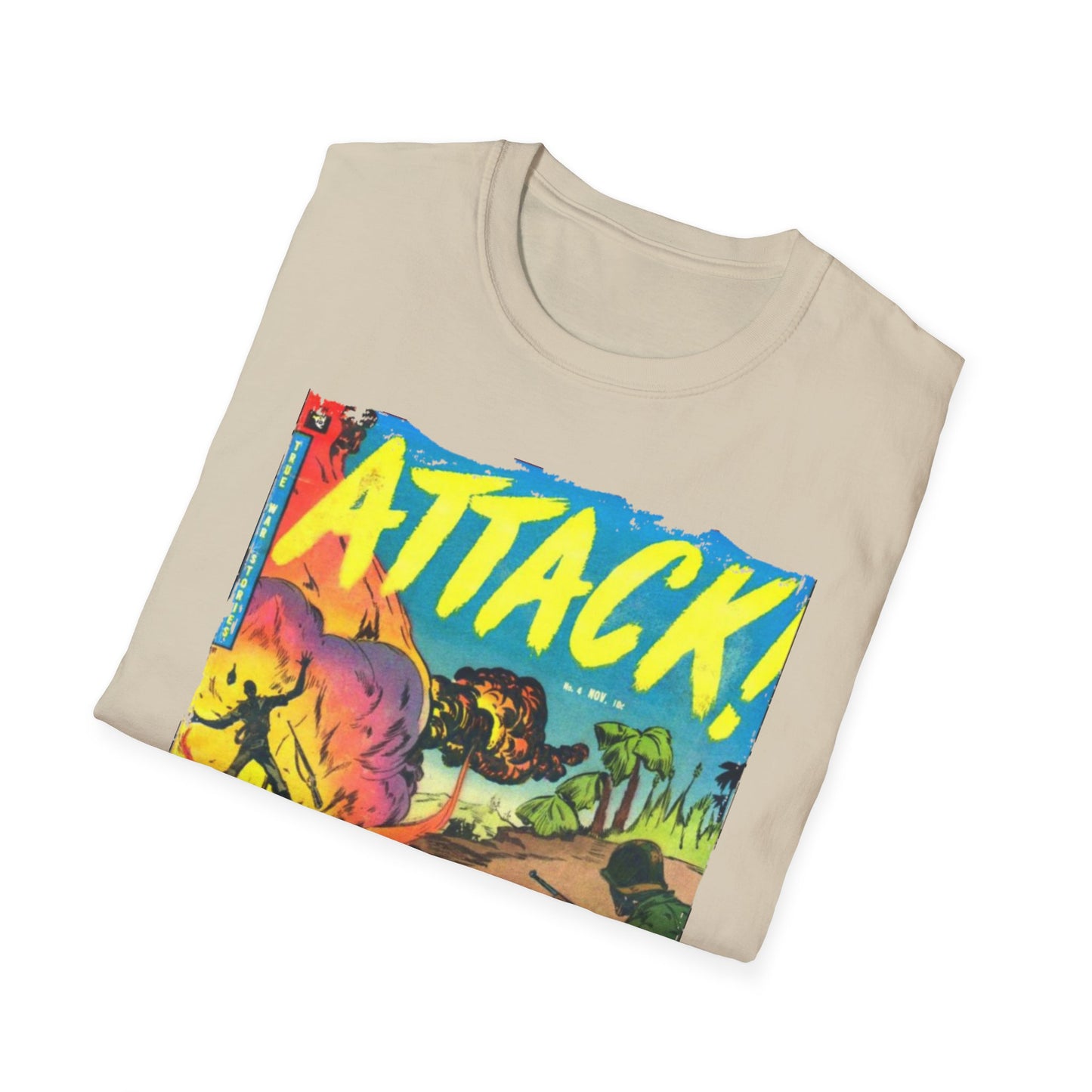 Attack! Nov 1952 - Unisex Softstyle T-Shirt