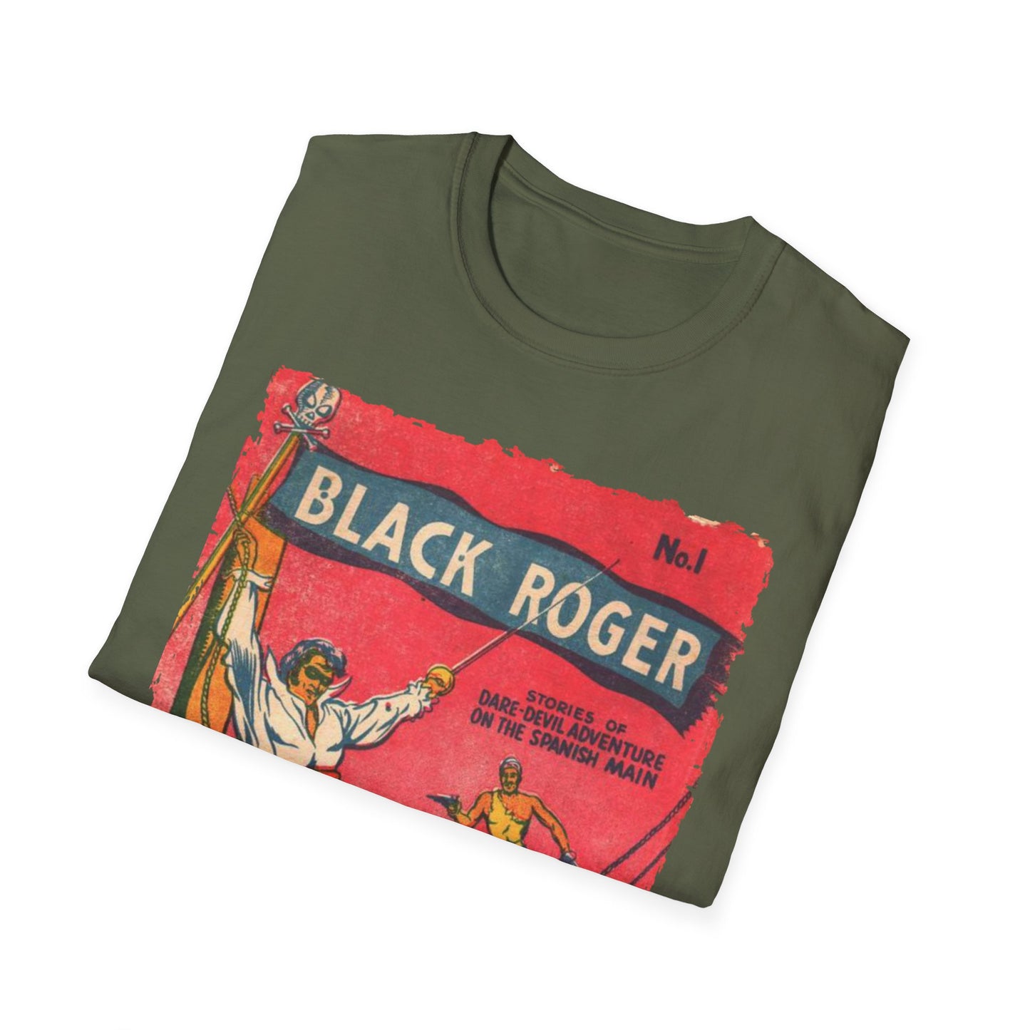 Black Roger No.1 1952 - Unisex Softstyle T-Shirt