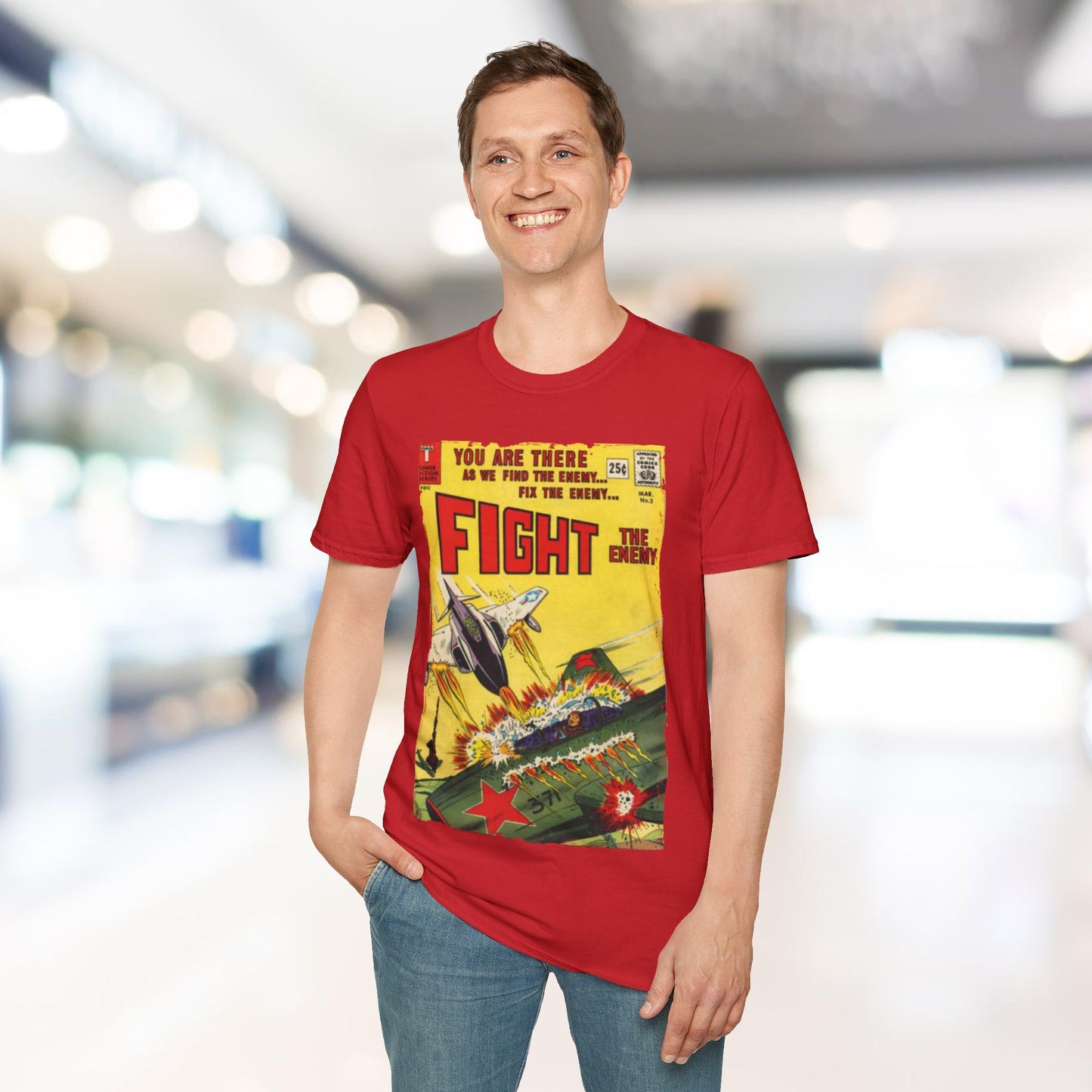 Fight The Enemy No.3 - Unisex Softstyle T-Shirt